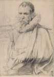 Dyck Anthony van Portrait of Pieter Bruegel the Younger  2 - Hermitage